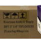 1000 Case of Premium Toploaders